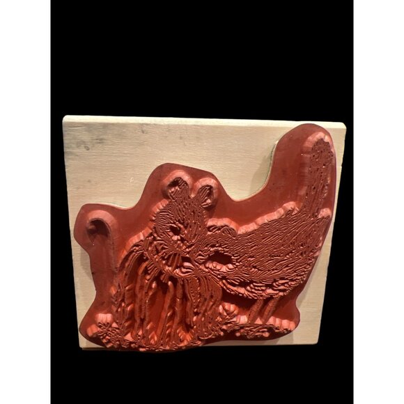 Rachel Bird & Sarah Mouse Uptown Rubber Stamps Holly Pond Hill LikeNew Condition - Picture 2 of 5